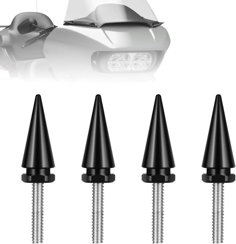 AEEAST Store Motorcycle Fairing Bolts Black Windshield Screws Comaptible for Harley Davidson Touring Road Glide Model 2015-2024 - Image 1